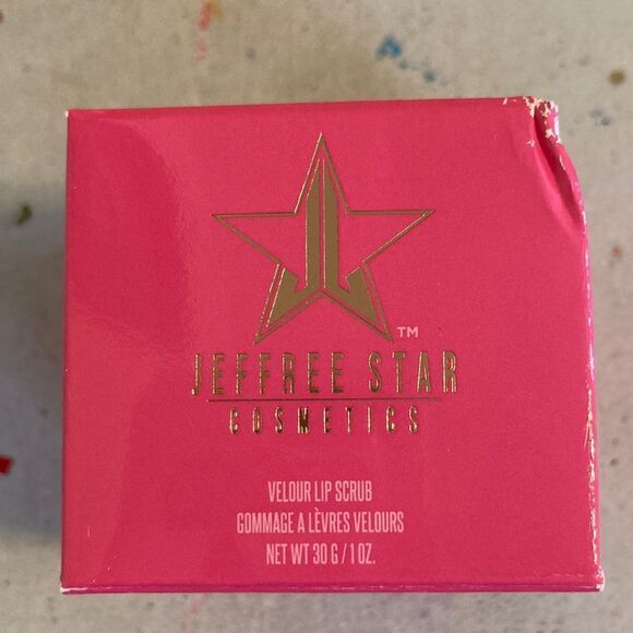 Jeffree Star ⭐️ Velour Lip Scrub PINK GRAPEFRUIT 👄 - Picture 4 of 6